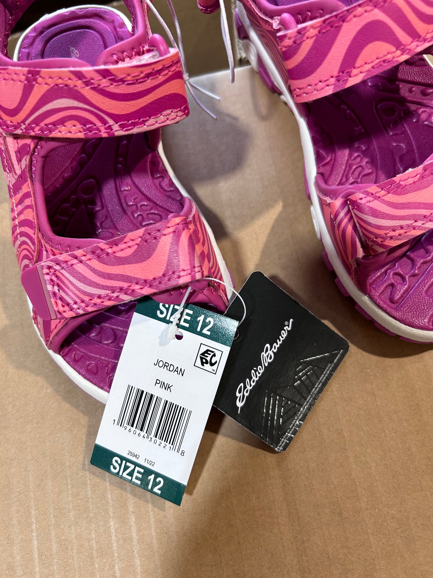 NWT 15 pairs - Girl's Adjustable Strap Sandal-Eddie Bauer