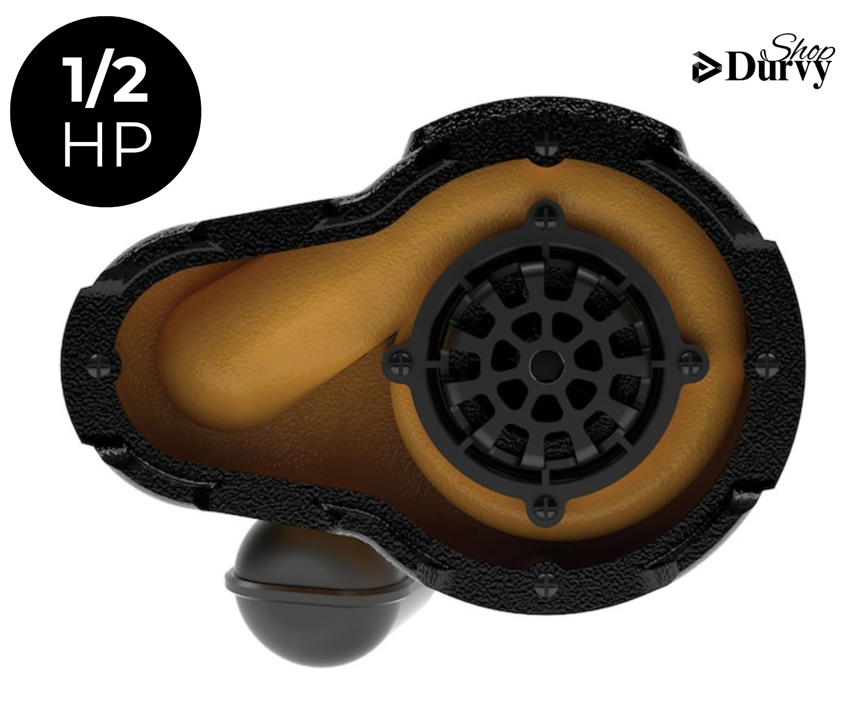 1/2 HP ShopDurvy Sump Pump Replacement Installation Kit from ShopDurvy.com