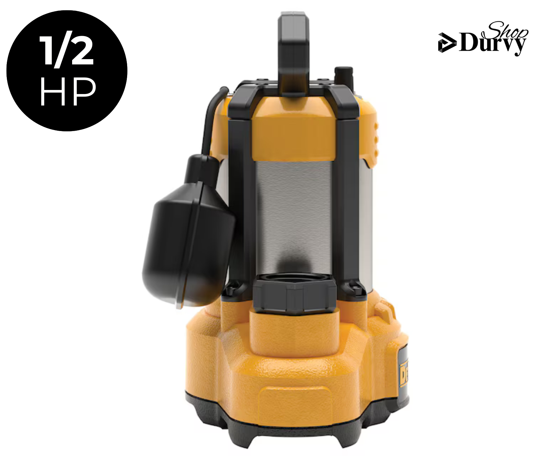 1/2 HP ShopDurvy Sump Pump Replacement Installation Kit from ShopDurvy.com