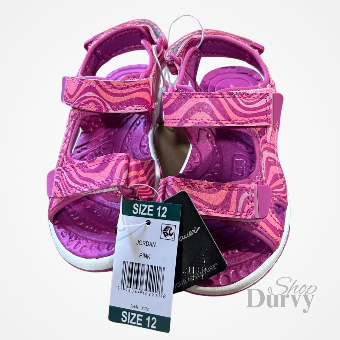 15 pairs - Girl's Adjustable Strap  Sandal-Eddie Bauer