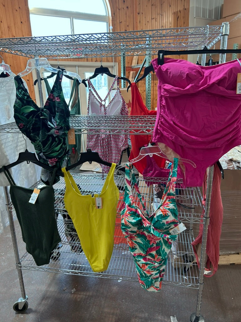 NEW Swimwear Lot (Lands' End, Kona Sol, Shade & Shore, Aqua Green)