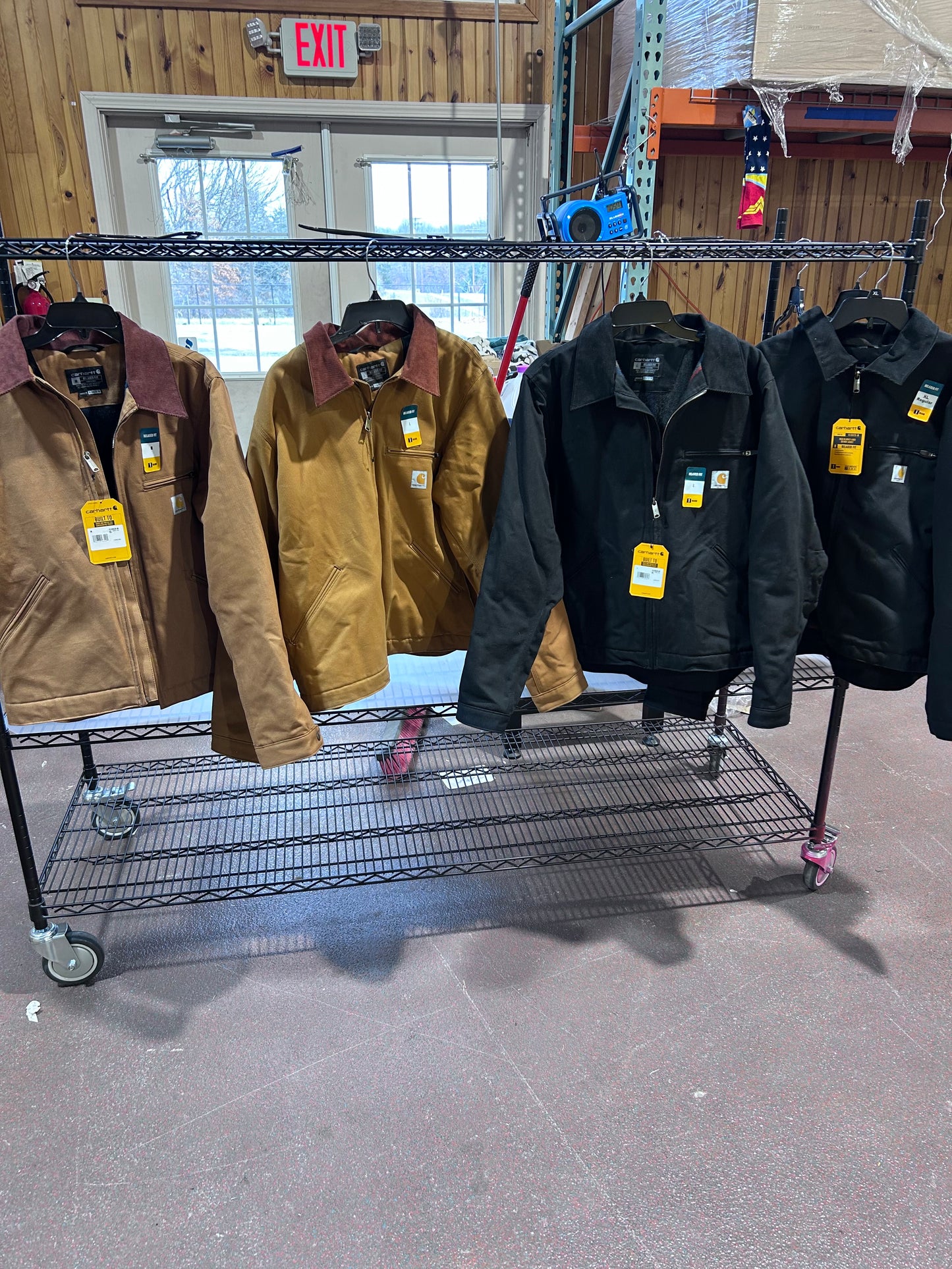 CARHARTT JACKETS - MENS OUTERWEAR