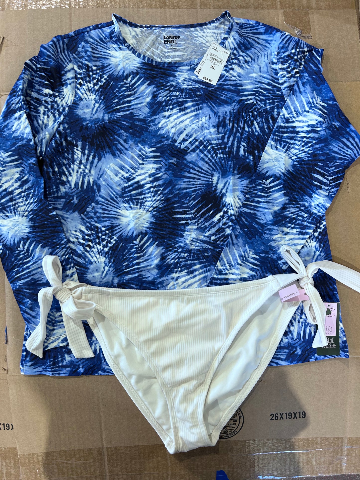 Women's Lands End Swimwear - TOPS - Duplicates