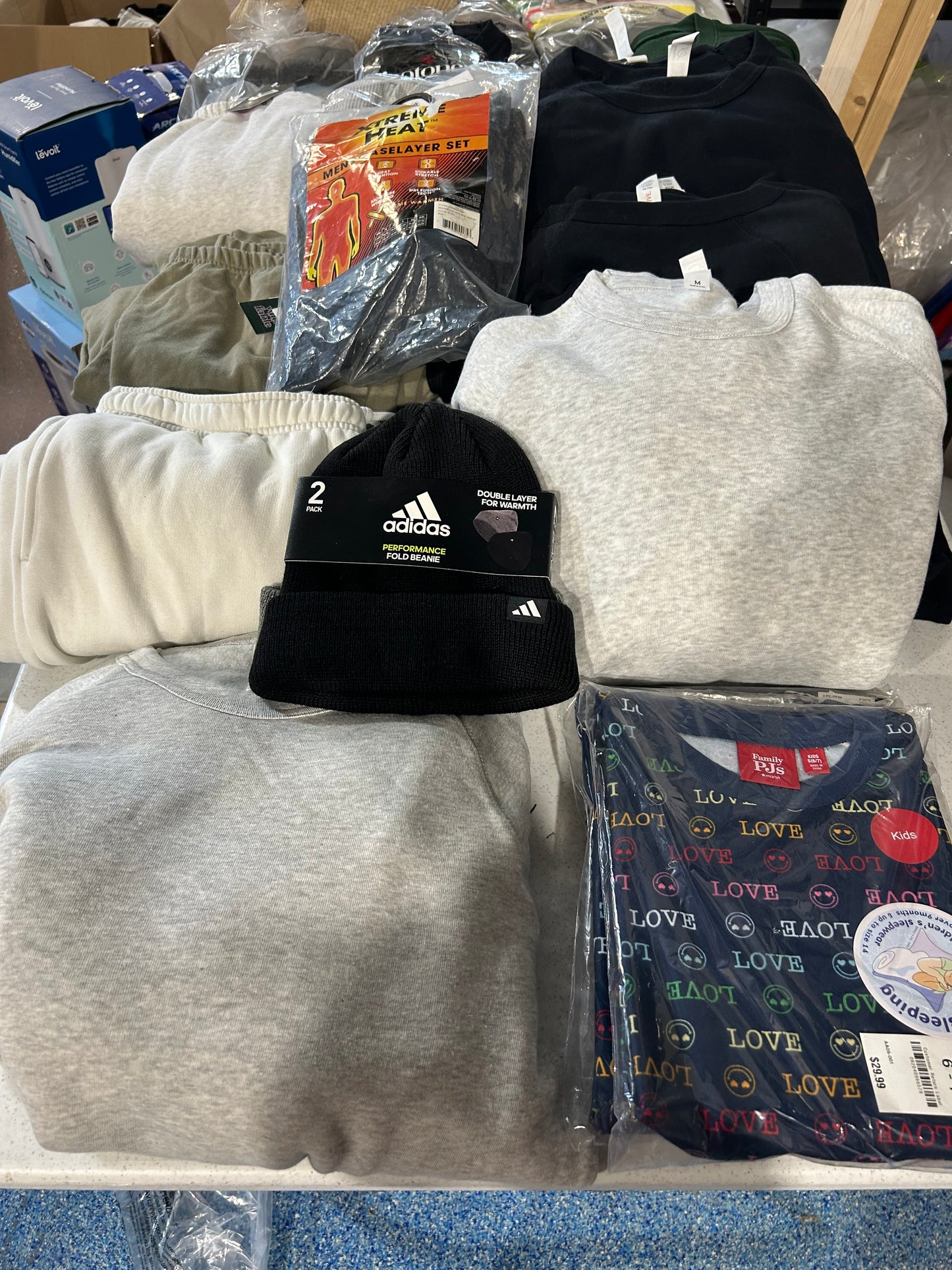Winter wear and more!  Pallet Load.