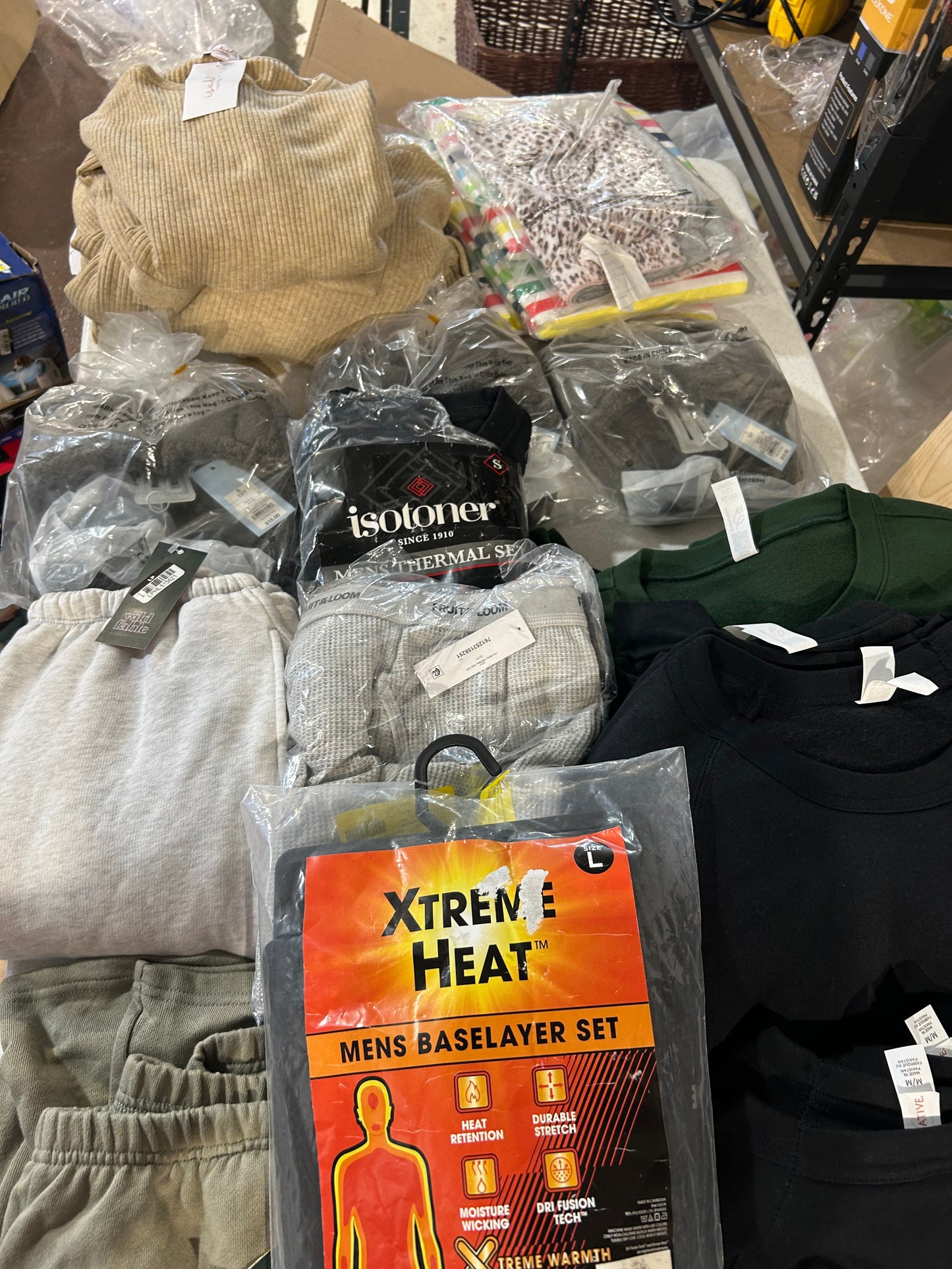 Winter wear and more!  Pallet Load.