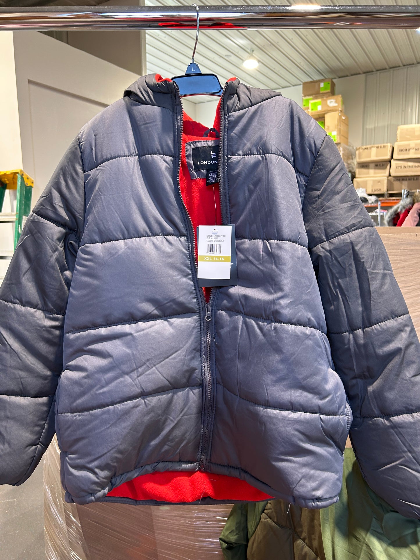 Winter wear and more!  Pallet Load.