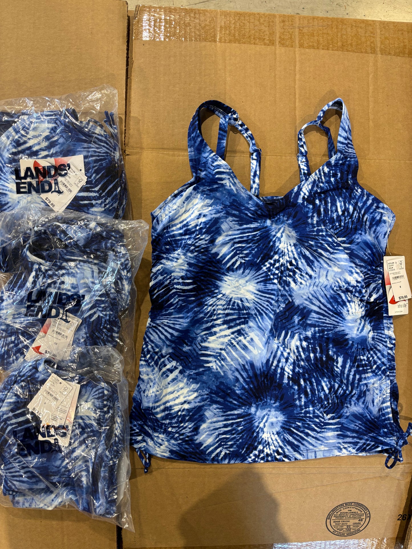 Women's Lands End Swimwear - TOPS - Duplicates