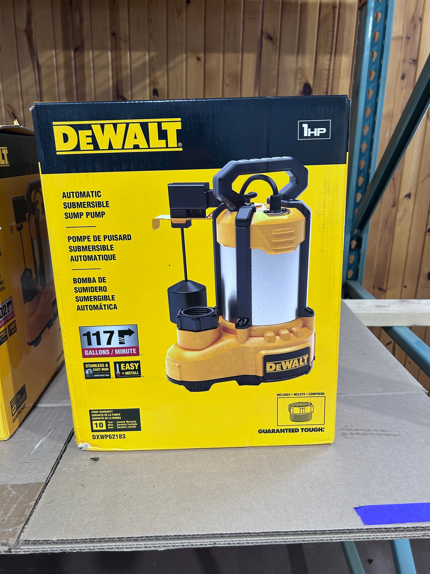 1/2 HP Sump Pump Replacement Kit (Pump + Check Valve + Water Alarm + Power Alarm Only)