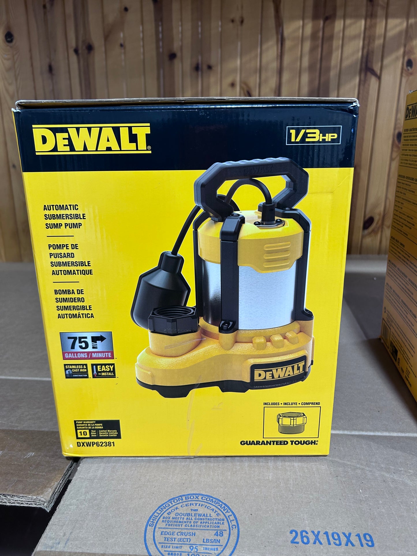 1/3 Sump Pump Replacement Kit — Pump + Check Valve + Alarms ONLY